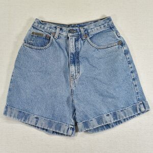 Vintage 90s Calvin Klein Jean Mom Short High Rise 8 Cuffed Double Stone Wash